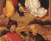 罗吉尔凡德韦登 - Sforza Triptych-left